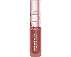 L'Oréal Paris Hyaluron Tint Lipstain - Langdurig hydraterend serum - 12 uur gewichtloze kleur - 640 Tea Time