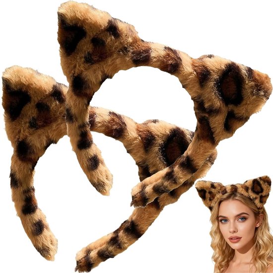 Set Van Schattige, Met De Hand Getekende Lachende Dieren. Kat, Konijn, Panda, Leeuw, Tijger