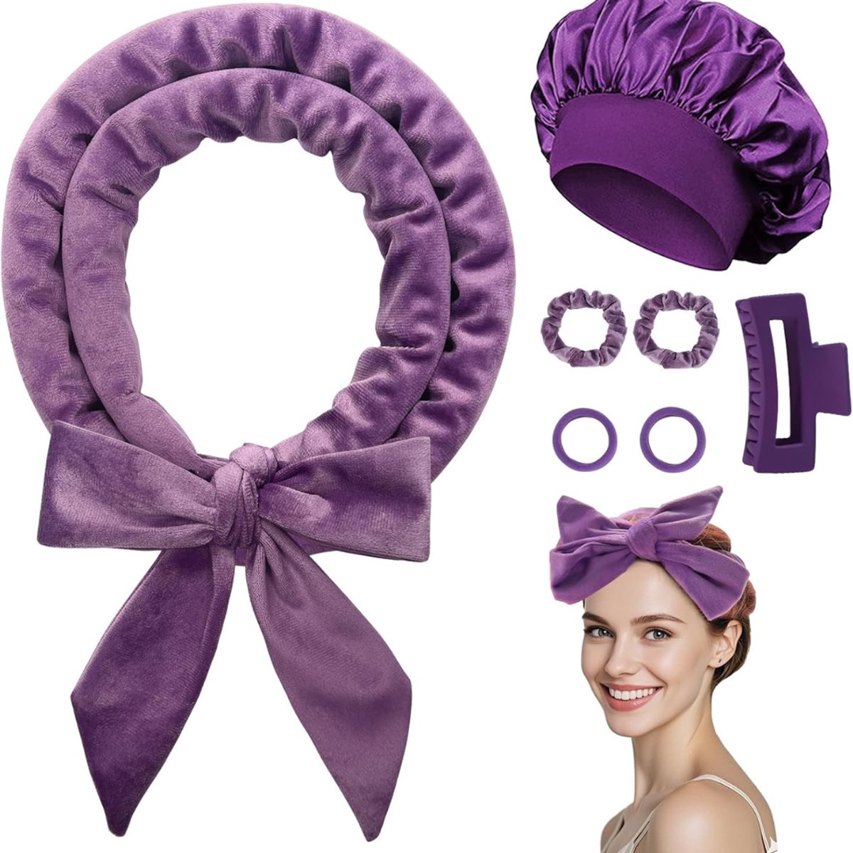 Heatless Curls - Krulspelden - Haar Krullers Zonder Hitte