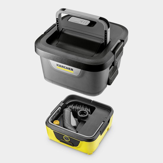 Kärcher OC 4 + Pet Kit - Mobiele Hogedrukreiniger - Op Accu - Looptijd 22 min. - 8 Liter Watertank - Voor Auto's, Huisdieren, Fietsen van Kärcher — afbeelding 3