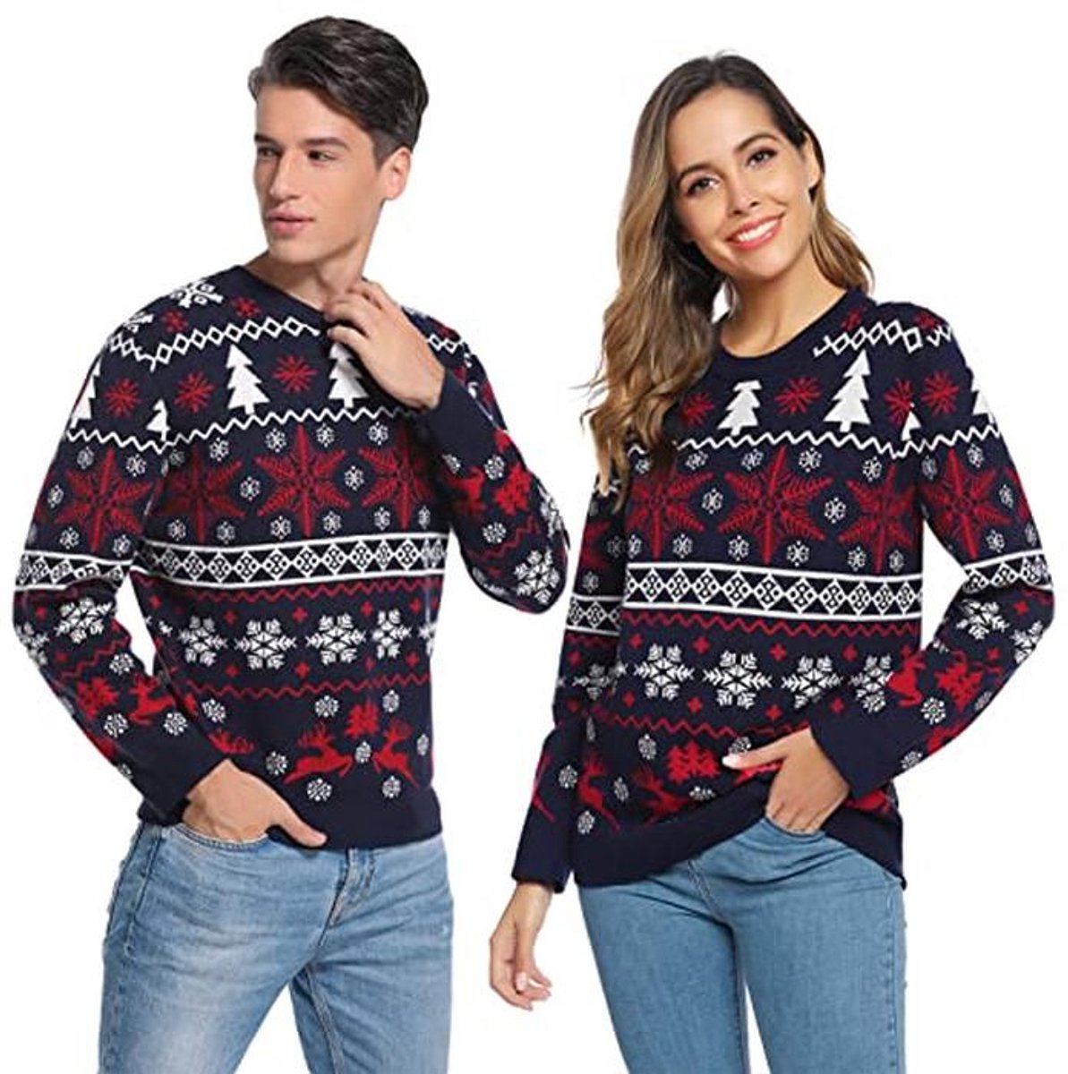 Kerst Trui Unisex Lelijke Sweater voor Mannen en Vrouwen