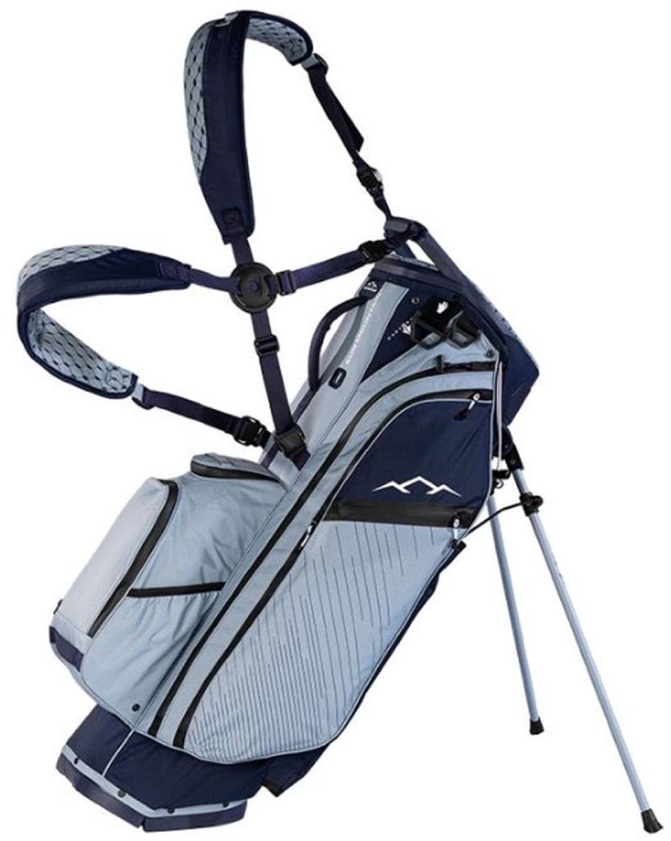 Sun Mountain E4.5 VLO H2NO Waterproof Hybride Standbag - Blauw Grijs | Kleur: Blauw / Lichtgrijs | | |