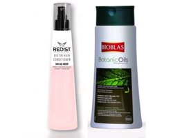 Redist Biotin haarverzorgingset - Hair Care Conditioner 225ml + Bioblas Botanic Oils Shampoo voor fijne zwakke en beschadig / droogd haar 360ml - Haar Conditioner - Biotin - Biotine - Haarverzorging - Haar Conditioner - Haarverzorging