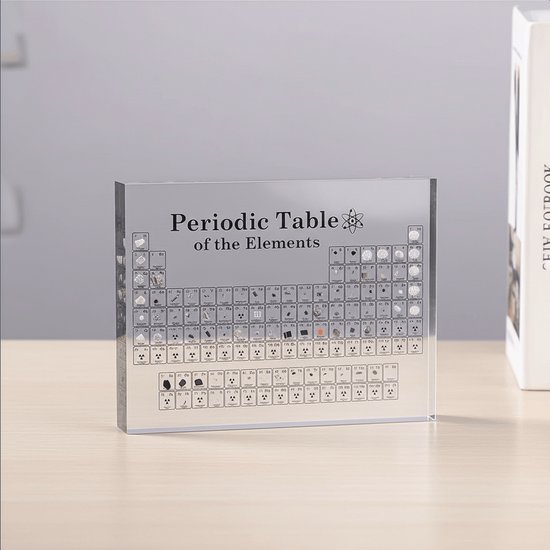 Tableau Périodique des Éléments 20cm - Chimie - Chimie - Acrylique - Tableau Périodique