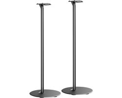 AMA® Luidspreker Standaard - Standaard - Luidsprekerstandaard - Zwart/Beuken - 77.7cm