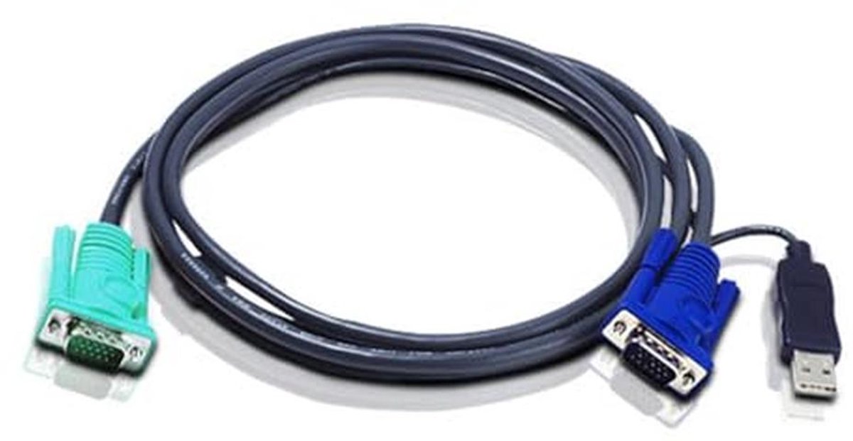 3.0m USB KVM-kabel voor KVM-schakelaar