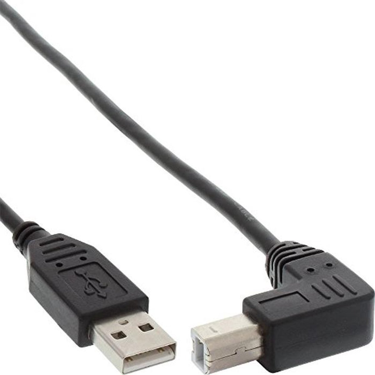 InLine 0.5m USB 2.0 AM/BM 0.5m USB A USB B Zwart