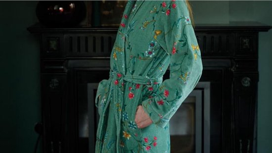 Pip Studio Les Fleurs Badjas - Groen - M