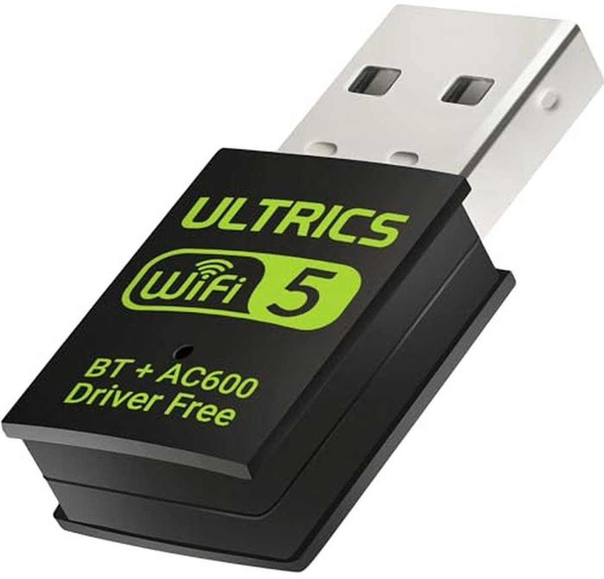 USB WiFi Adapter 600 Mbps Dual Band 5GHz/2.4GHz Draadloze Netwerkadapter voor PC en Laptop