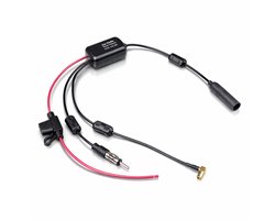 DAB+ Antenne Splitter Adapter | Actieve FM/DAB | SMB | Plug & Play