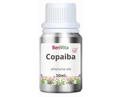 Copaiba Olie 50ml - Pure Etherische Copal Resin Oil - Copaibahars Olie, Copaifera Reticulata