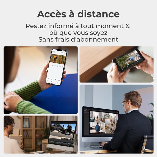 Reolink RLN16-410 16CH PoE NVR voor Huisbeveiligingscamera Systeem CCTV, Werkt uitsluitend met 16MP/12MP/4K/8MP/5MP/4MP PoE IP-camera's van hetzelfde merk, 24/7 opname op voorgeïnstalleerde 4TB harde schijf van Reolink — afbeelding 2