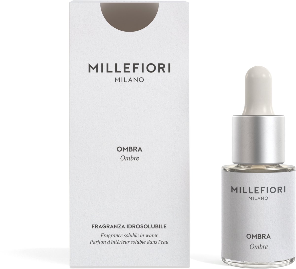 Millefiori Milano - Geurolie voor Aroma Diffuser 15 ml - Ombra - Geurverspreider