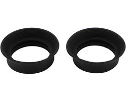 Scope Oculair Oogschelp Opvouwbaar met Zachte Rubberen Cover voor Verrekijker en Microscoop