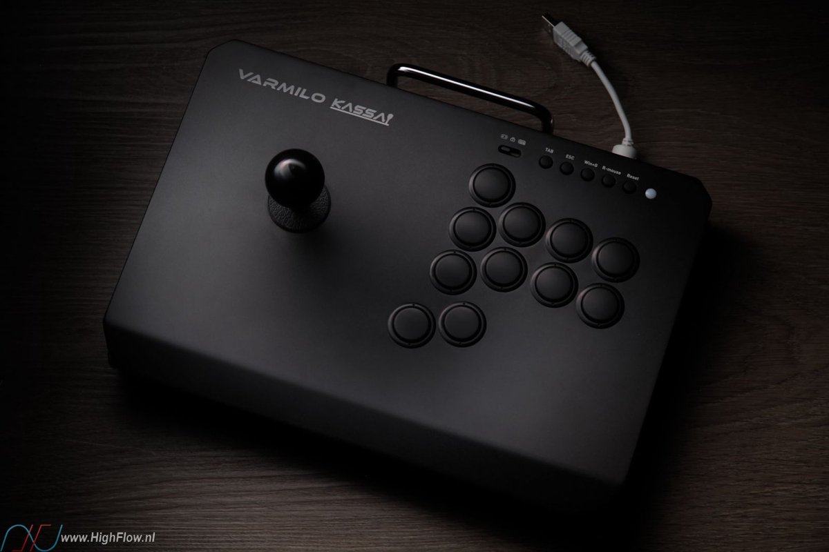 Varmilo Kassai Pro Arcade Controller / Fight Stick Black
