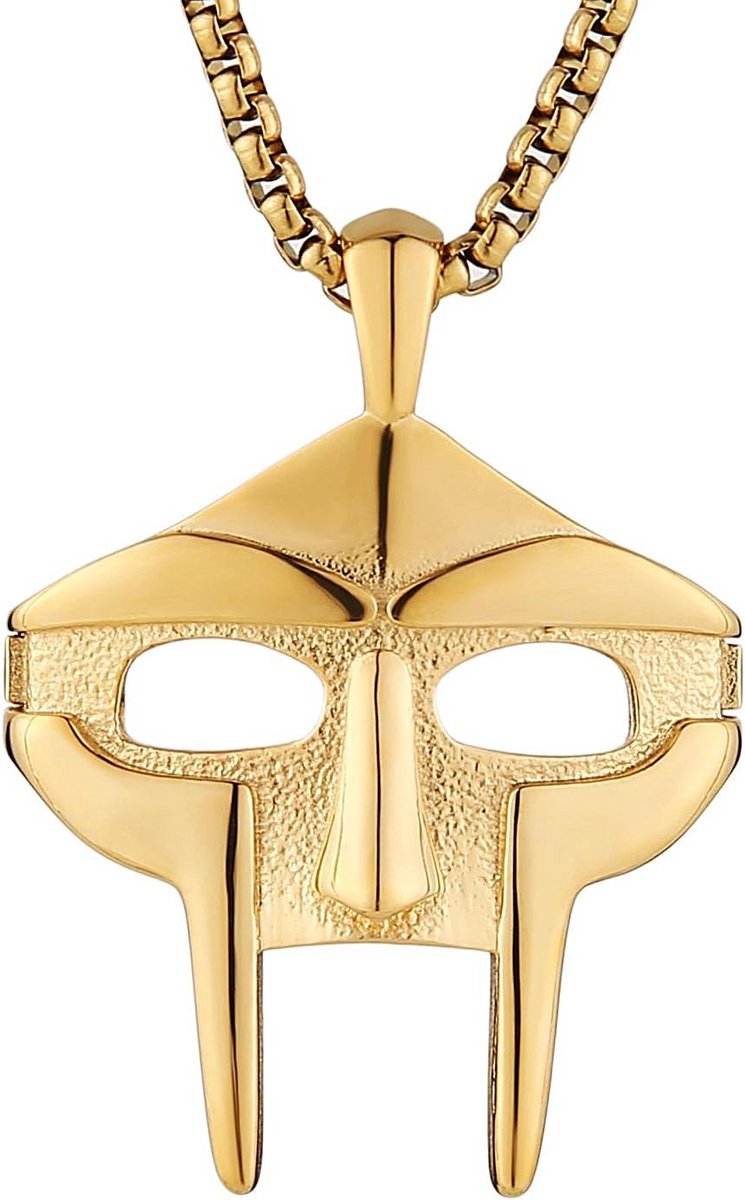 Hip Hop Rap Totem Hanger Ketting Roestvrij Staal voor Heren en Dames