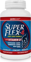 SUPERFLEX-4 - Glucosamine 1500mg, Chondroitine 1200mg, MSM 250mg & Vitamin D 400 IU - Gewrichtsformule voor Flexibiliteit, Comfort en Mobiliteit - 150 Tabletten