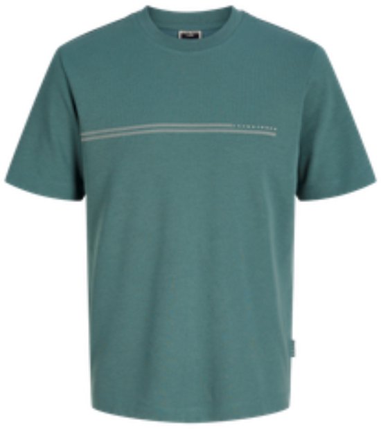 JACK&JONES PLUS - JCOFUSION CHEST BRAND TEE SS CN PLS - Hommes - T-shirts
