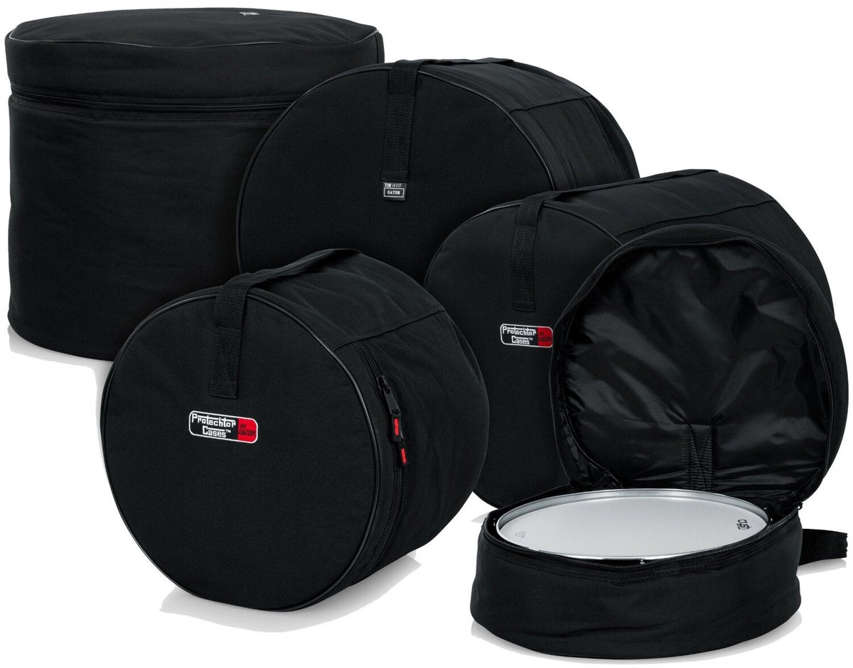 Gator Cases GP-FUSION-100 5-delige drumhoezenset, 22-14-14-12-10 inch