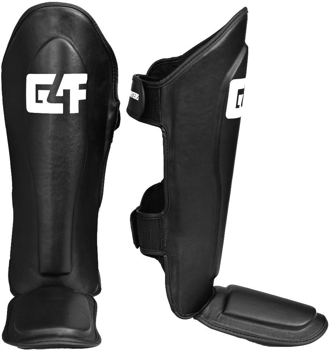 G4F - Kickboks Scheenbeschermers Savior 2.0 - Zwart Wit - S