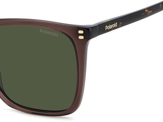 Polaroid Zonnebril PLD 4201/S/X Volwassenen Bruin Polariserend BIO BASED MATERIAL (global recycled standerd) certificated van Merkloos — afbeelding 3