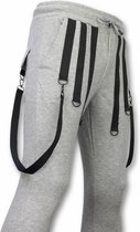 Casual Joggingbroek - Basic Braces - Grijs