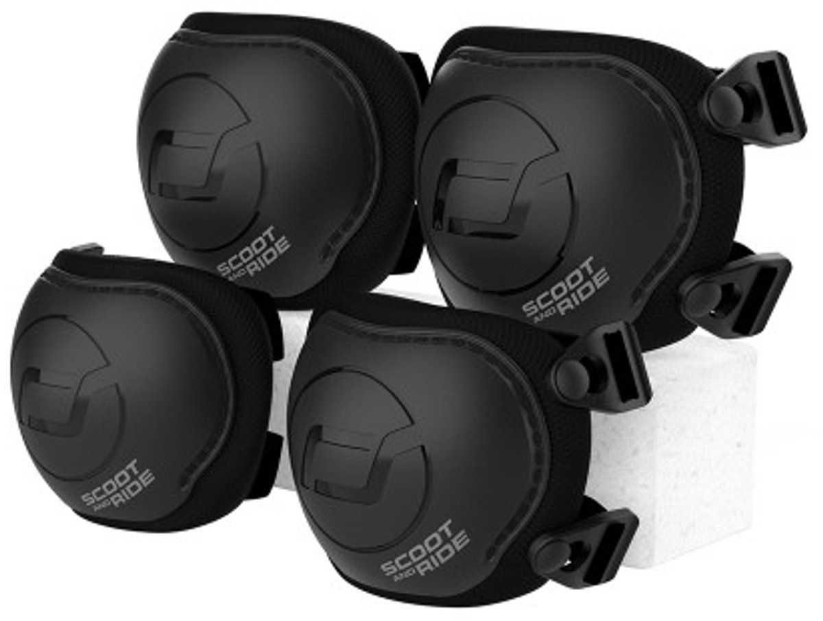 Scoot & Ride Protective Set /Ash Zwart