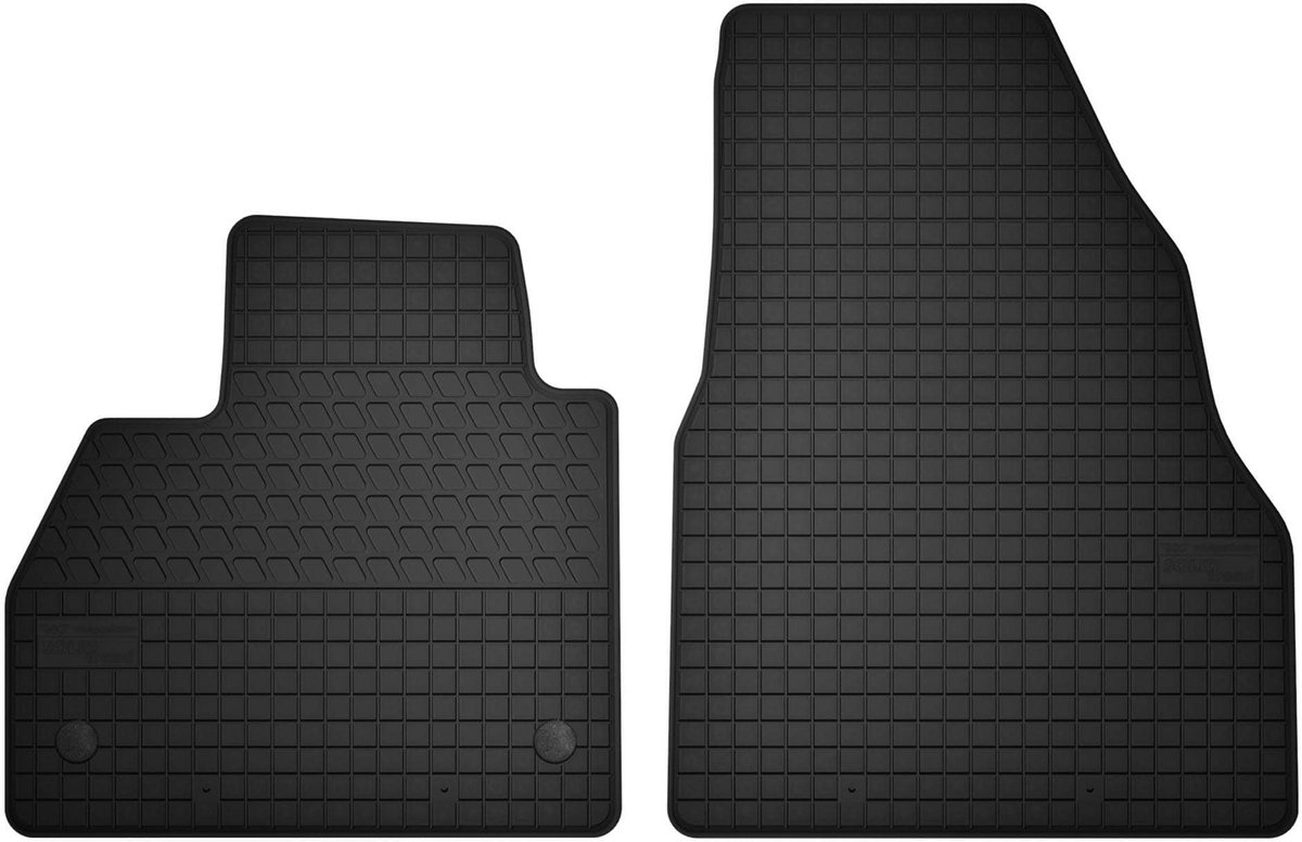 Wielganizator SolidTread - Rubberen Autotapijten - Renault Kangoo II Kompactbus (2008-2021) - Zwart - Volledige Aanpassing