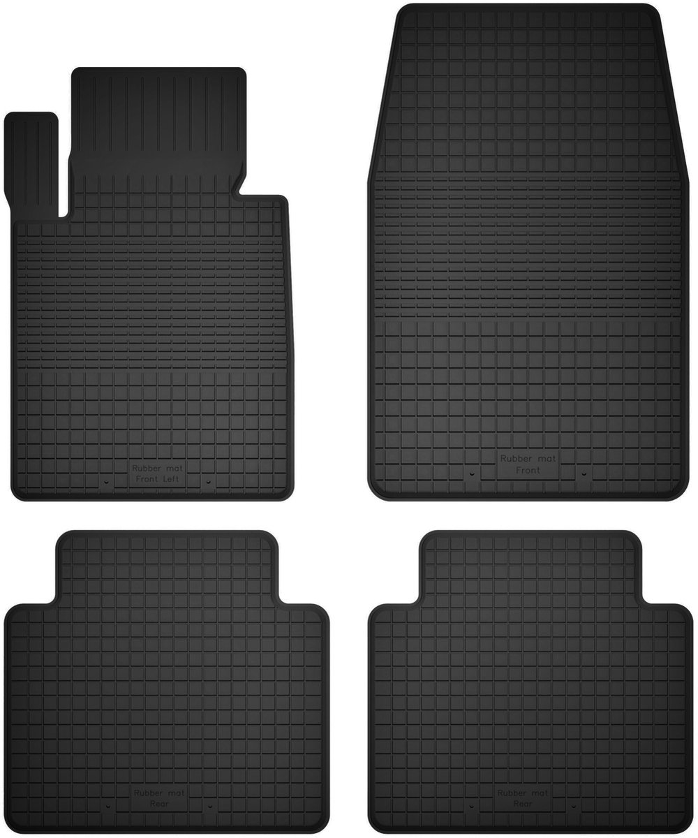Wielganizator BasicProtect - Rubberen Automatten - Lexus GS IV - 2012-2020 - Antislip - Weerbestendig