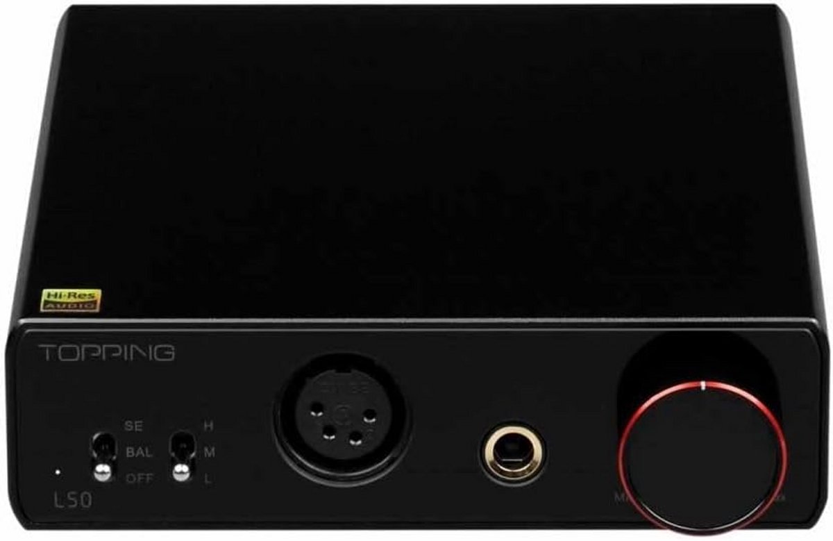 Hoofdtelefoonversterker Hi-Res NFCA Audiofiel Zwart