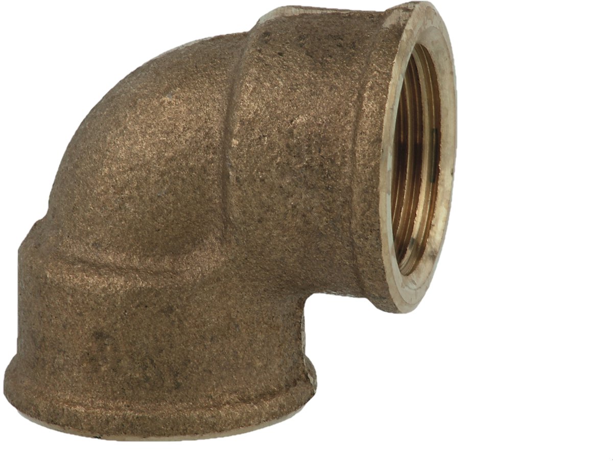 KIRCHHOFF BR knie 90° - Blanco - 1 1/4"BI - (3090)