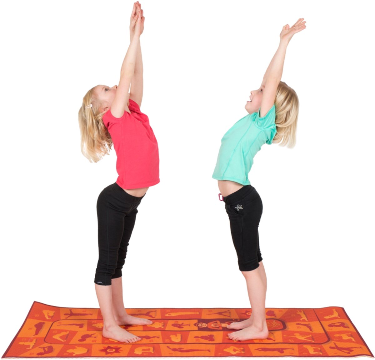 PedaYoga Peda Yoga Kinder Mat met oefeningen thumbnail 4