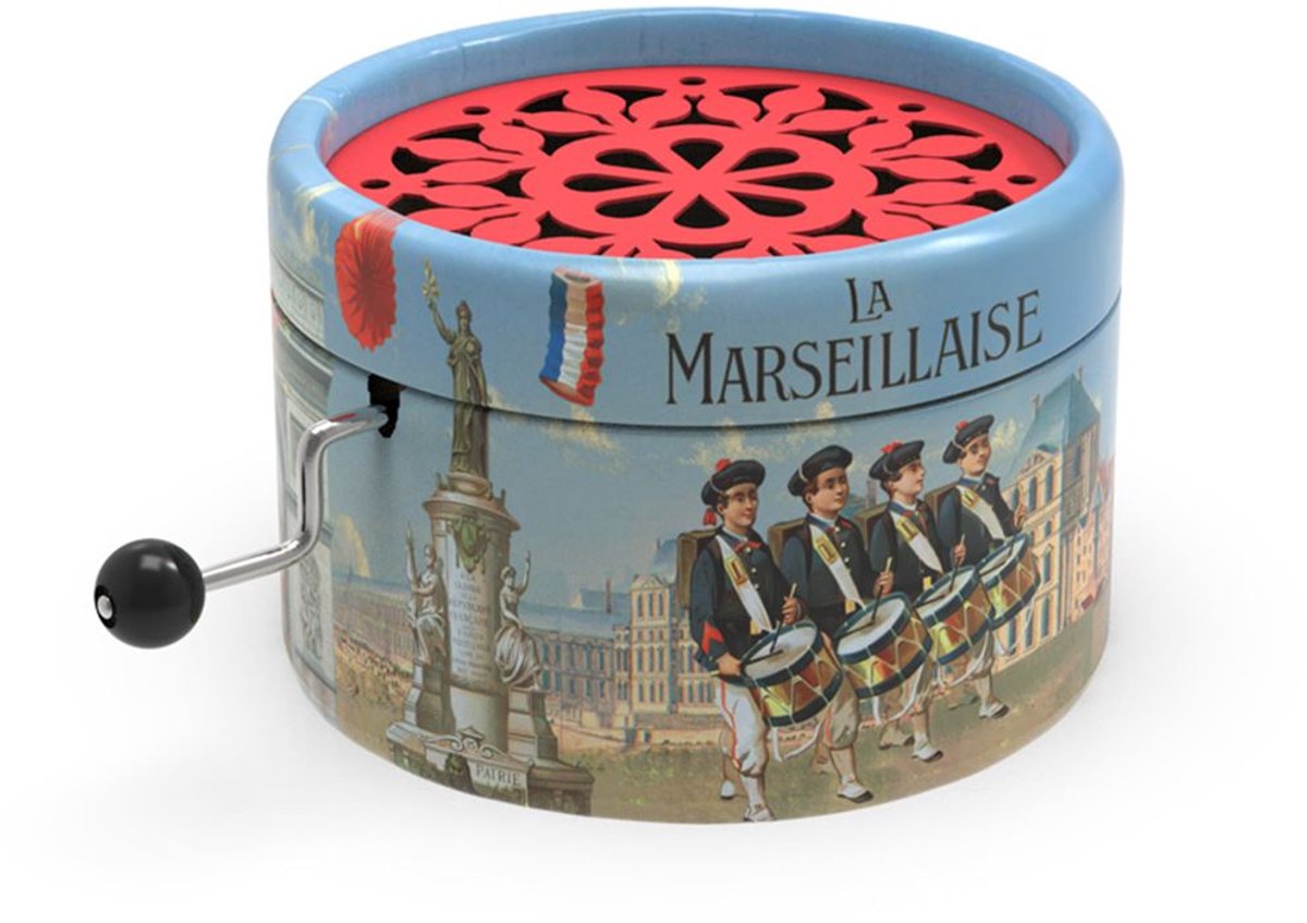 Belle Lurette muziekdoos Rondo24 La Marseillaise multicolor.