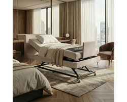 Mörgenn Elektrisch Verstelbaar Hooglaag Bed Robuusto - Antraciet - 140x200