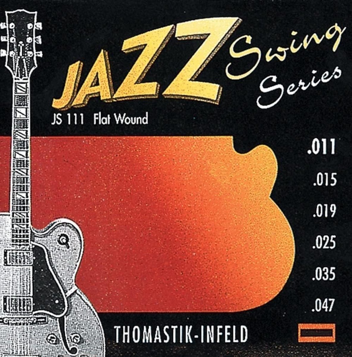 Jazz Gitaarsnaren Set Flat Wounds 11-47