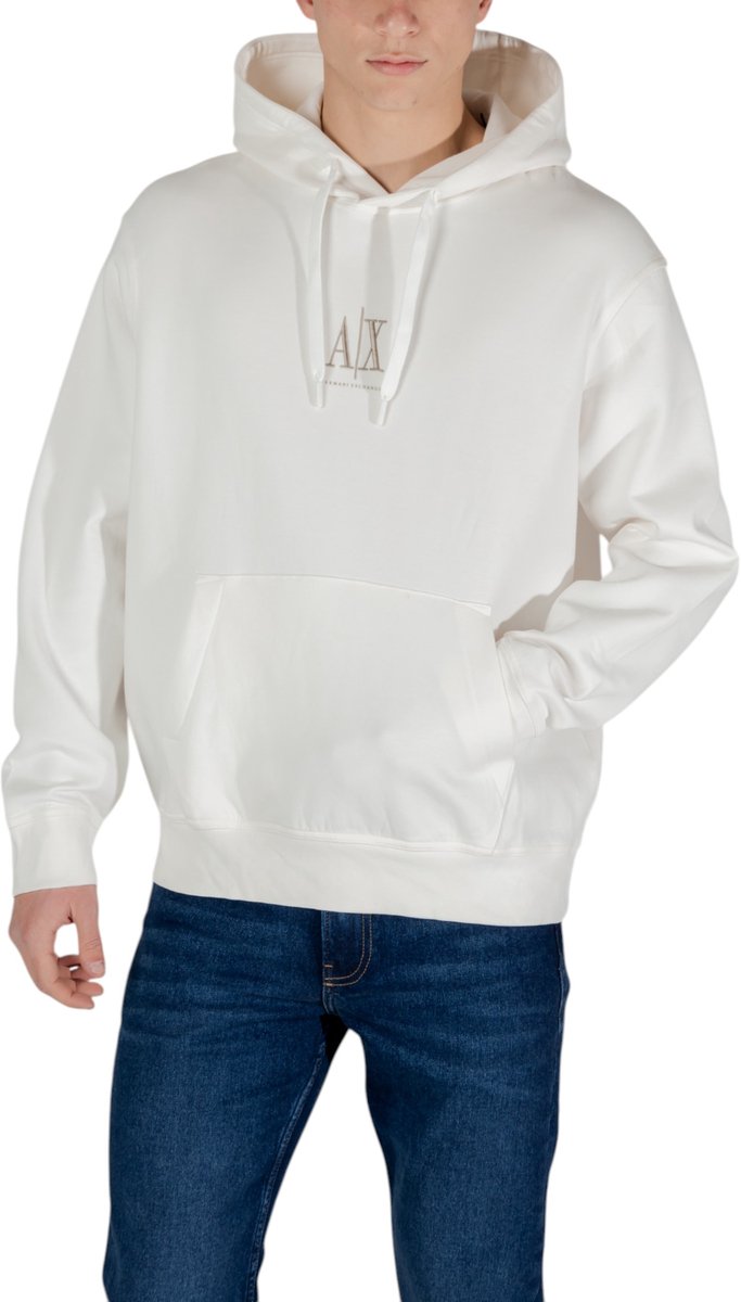 Crewneck Logo Print Sweatshirt Beige