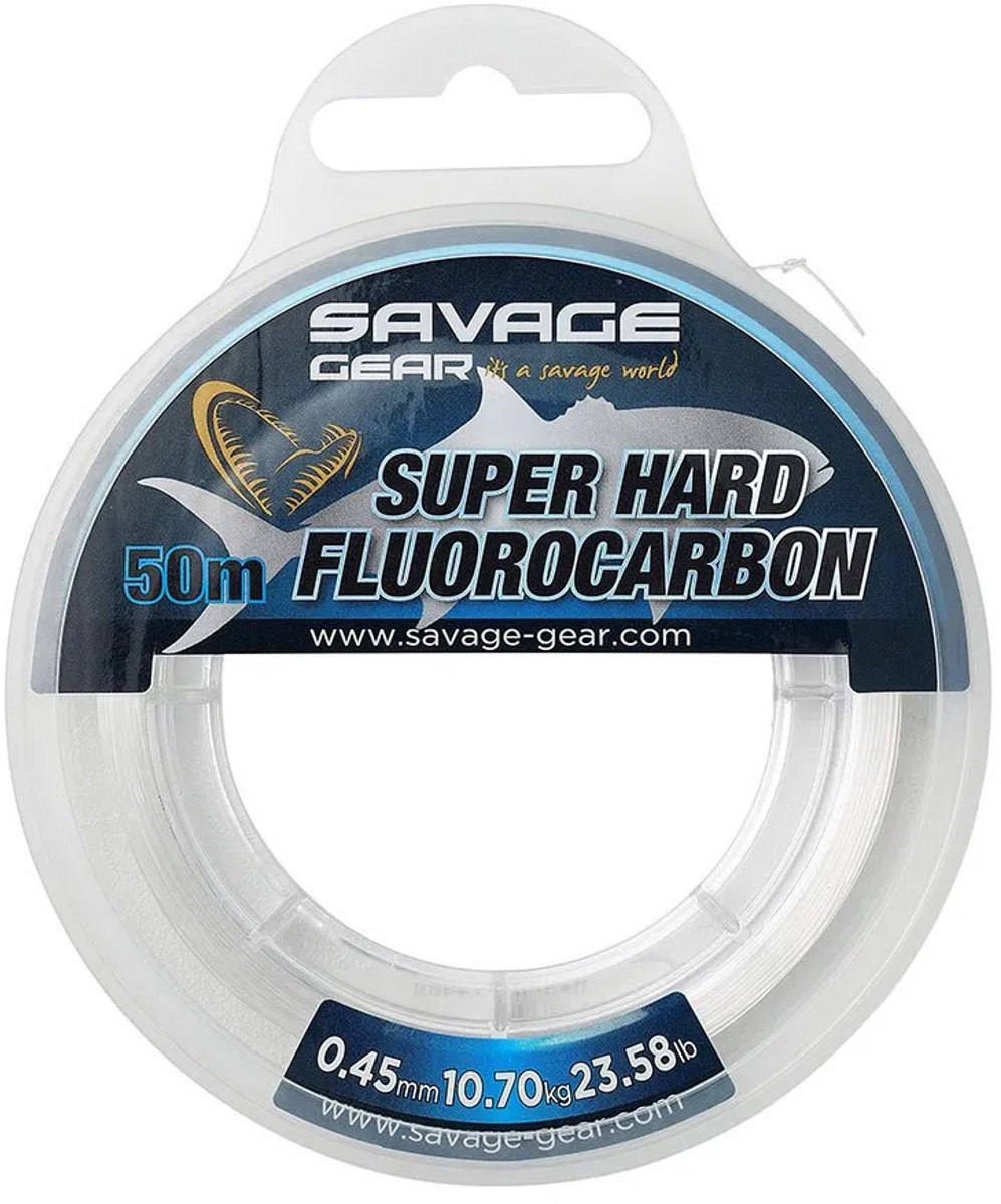 Savage Gear Super Hard Fluorocarbon | Clear