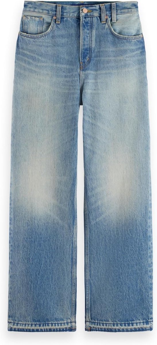 Dames Jeans Loose Fit met Vintage Touch