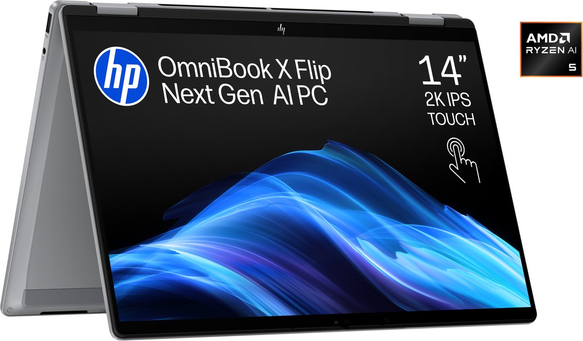 HP OmniBook X Flip AI x360 14-fk0050nd -14 inch 2-in-1 laptop