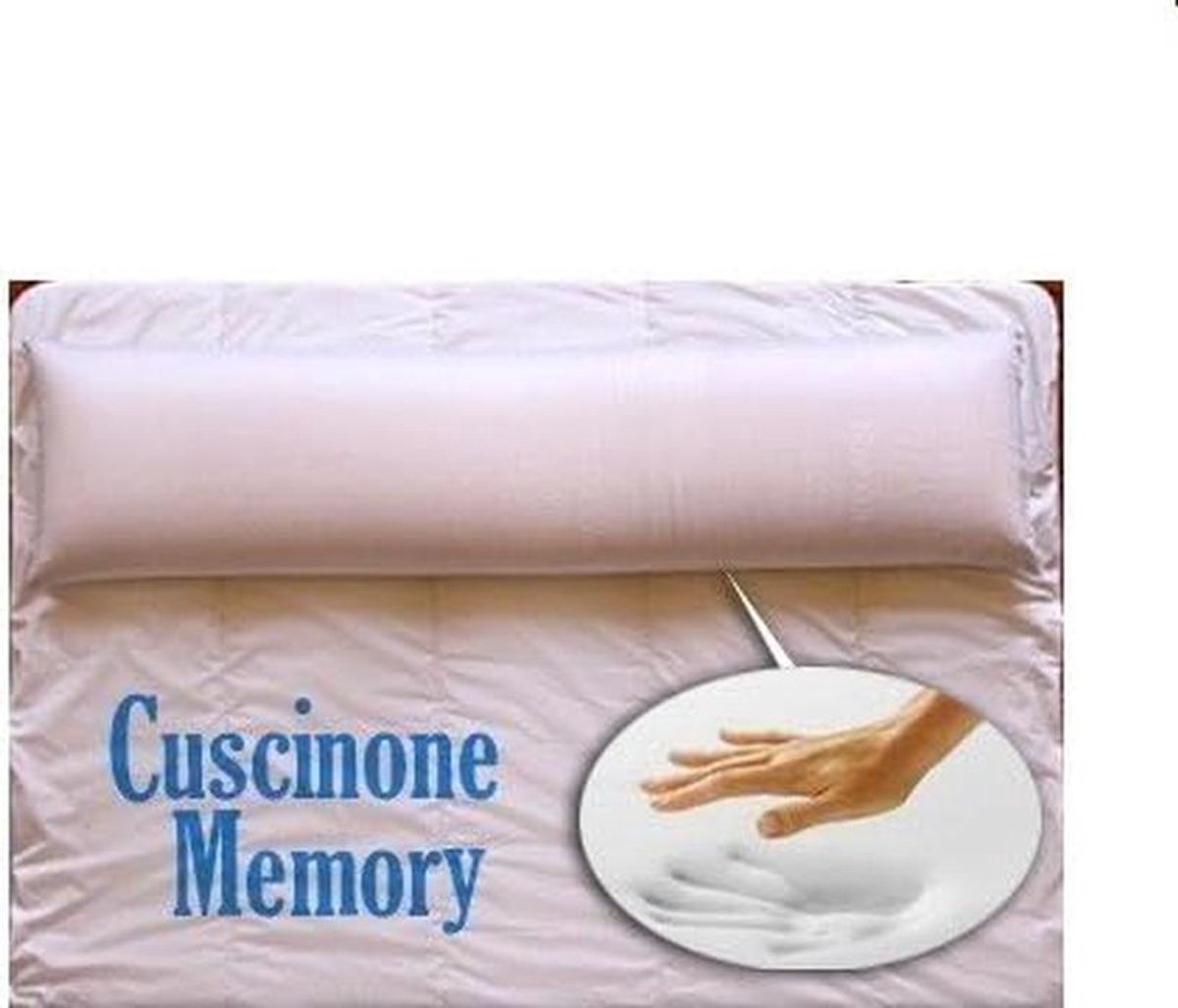 Ergonomisch Traagschuim Kussen voor Nek Ondersteuning - 135x40 cm