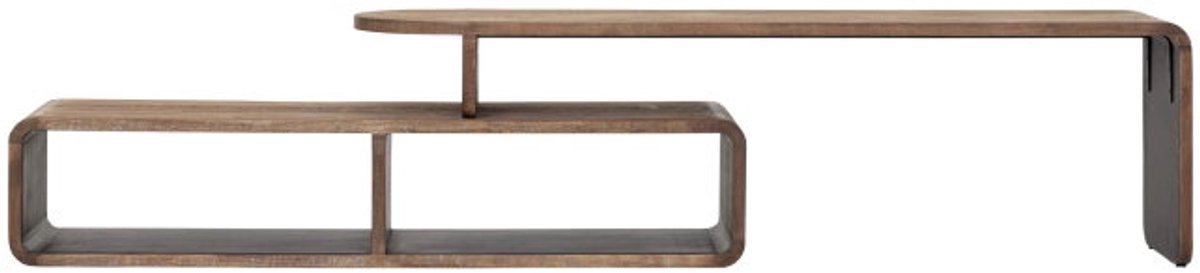 DTP Home TV stand Evo, extendable,45x150x40 cm, recycled teakwood Naturel