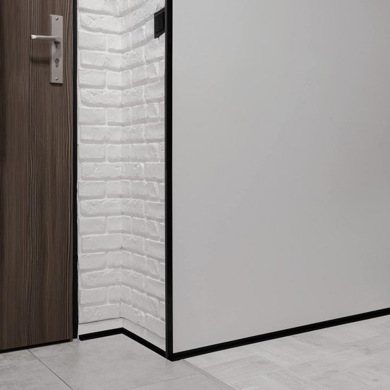 Hoekprofiel tbv. PVC Wandpanelen - ZWART Hoekprofiel tbv. PVC Wandpanelen - ZWART