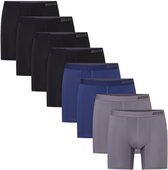 BOXR Pro Boxershort Heren 8 Pack - Bamboe Ondergoed Heren - 3D Comfort Pouch & Anti-Opkruip - Bamboo Boxershort Heren - Heren Ondergoed - Onderbroeken Heren - Maat S