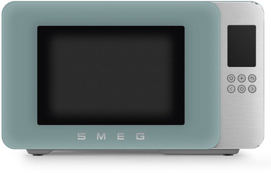 SMEG MOC01EGMEU - Magnetron met grill - Soft-close - 1900W - Inverter technologie - 29L - Mat Emerald Green