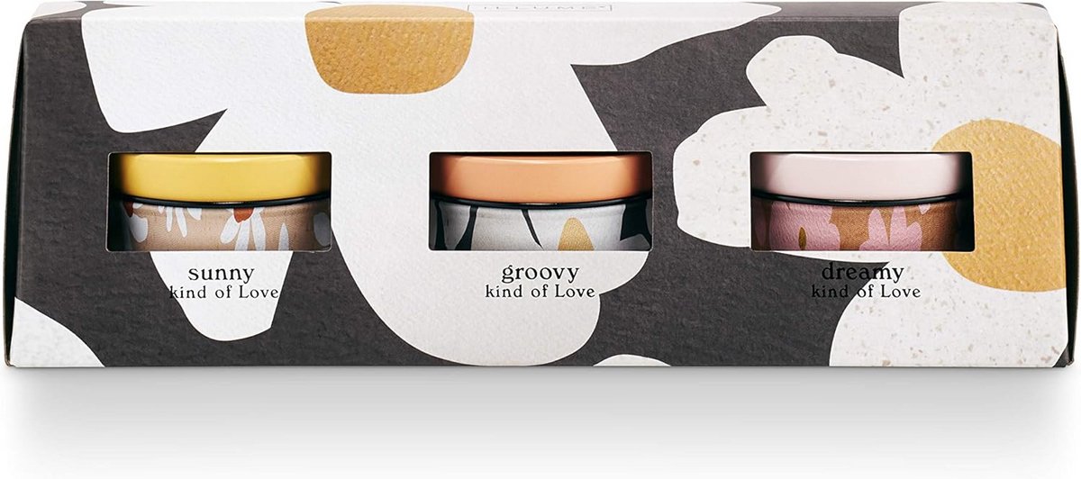 Geschenkset Geurkaarsen Liefde Driehoek - Perfect Cadeau voor Valentijnsdag of Jubileum