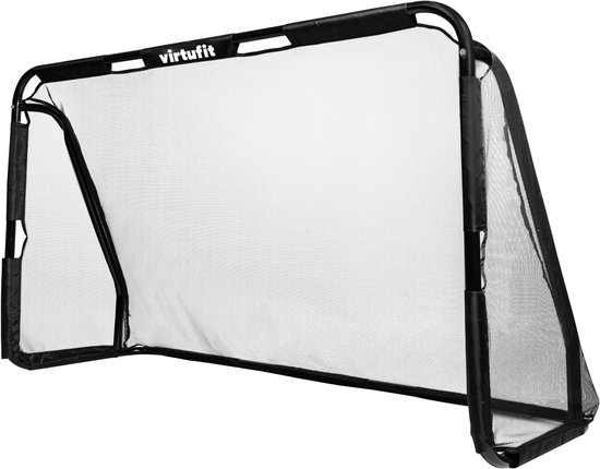 VirtuFit Voetbaldoel Pro — Voetbalgoal — 120 x 80 cm — Stevig metalen frame — Inclusief 4 grondankers — Snelle montage — Buitenspeelgoed voor kinderen