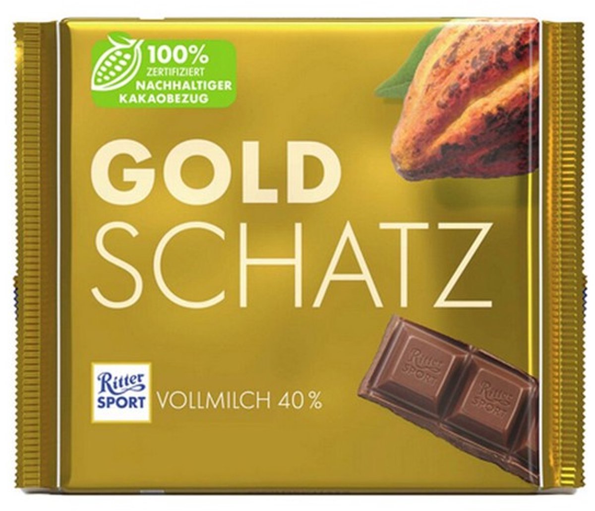 Ritter Sport - Goudschat - 250 gram
