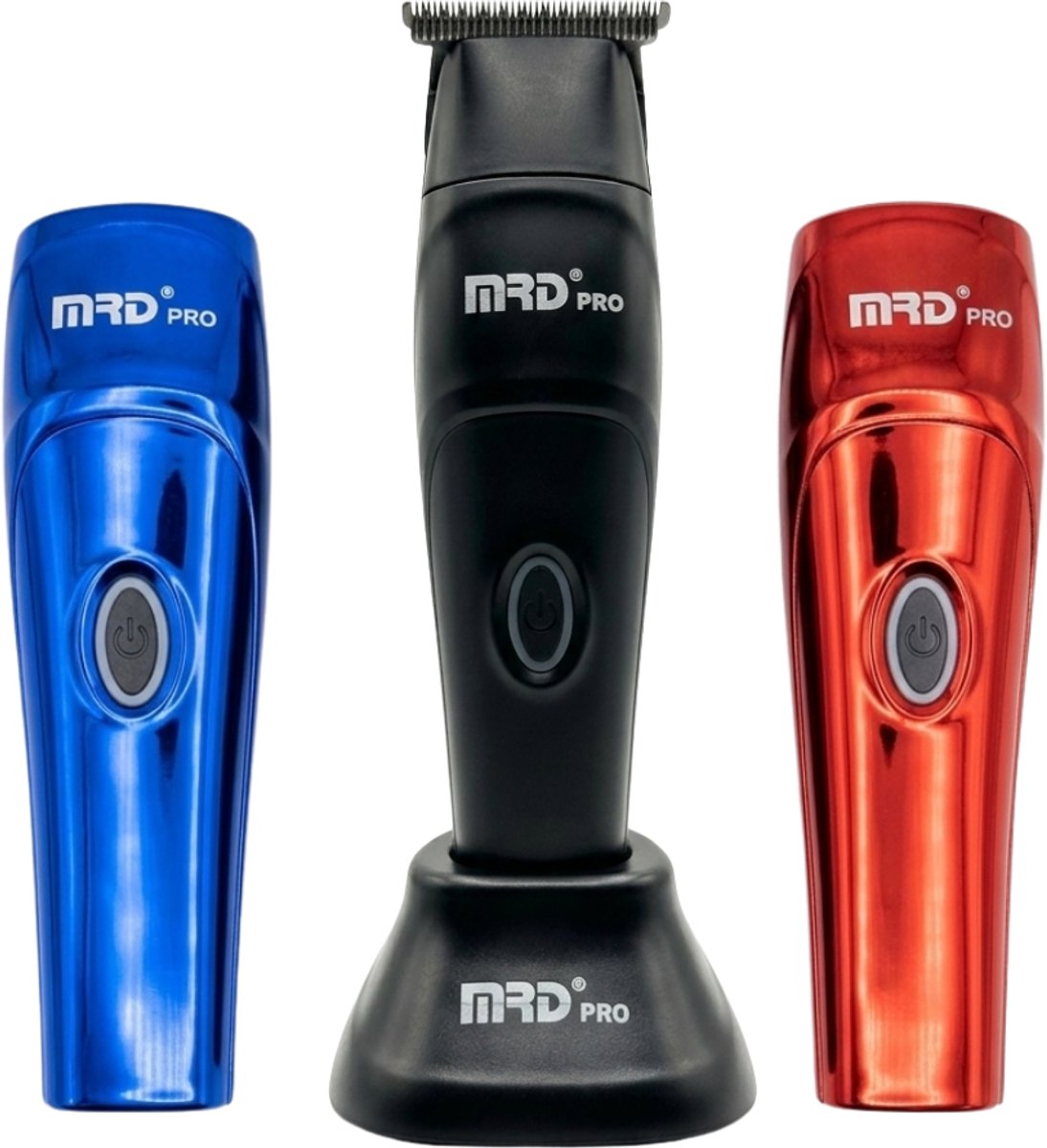 MRD Pro Professionele Trimmer – Black Diamond DLC Blade – 10.000 RPM Magnetische Motor – Zero Gap – Draadloos – Inclusief Oplaadstation