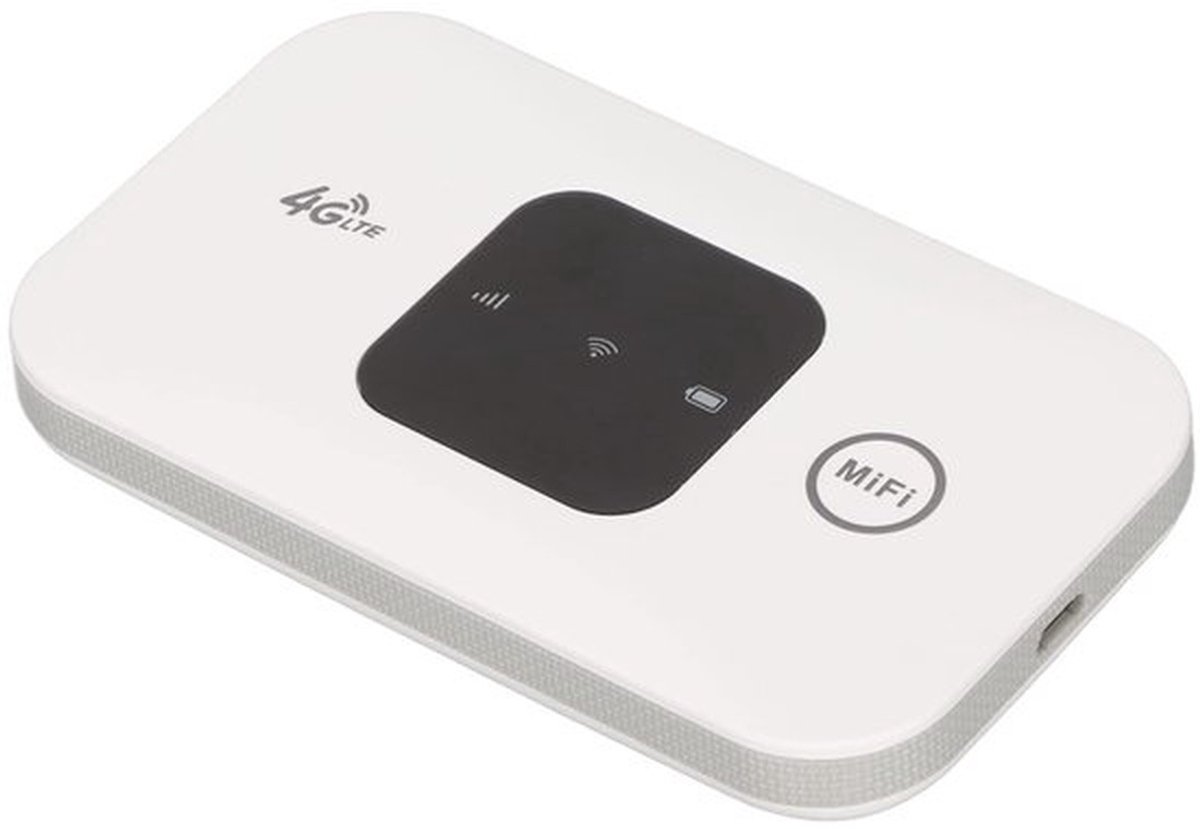 KARZO - Draagbare Internet Mobiele Hotspot, Simkaart Draadloze Draagbare Wifi, 150 Mbps 4G Sterke Dekking Sluit Tot 10 Apparaten Aan, voor Reisautobus