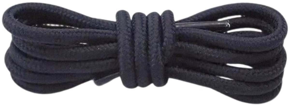 Ronde schoenveters Navy Blauw 140 cm - Youhomy Outdoor/ sport schoenen veters- dikte 5 MM